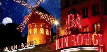 Visite Nocturne de la Tour Eiffel+dîner-croisière+Moulin Rouge